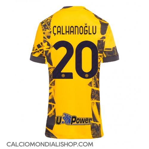 Maglie da calcio Inter Milan Hakan Calhanoglu #20 Terza Maglia Femminile 2024-25 Manica Corta